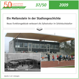 2009: Schönbuchstadion erlebt Modernisierung (37/50) 2009: Schönbuchstadion erlebt Modernisierung (37/50)