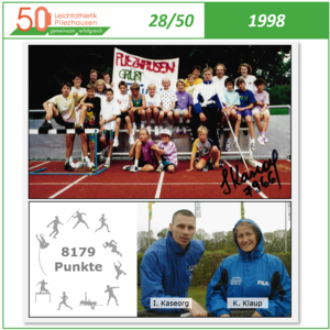 1998: Pliezhausen freut sich mit einem 8000-Punkte Zehnkämpfer (28/50) 1998: Pliezhausen freut sich mit einem 8000-Punkte Zehnkämpfer (28/50)
