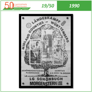 1990: Pliezhausen empfängt britische Leichtathleten (19/50) 1990: Pliezhausen empfängt britische Leichtathleten (19/50)