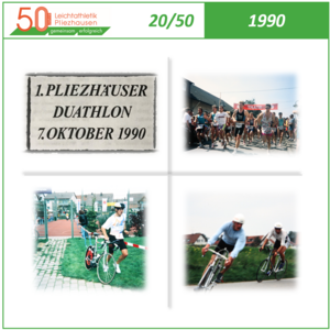 1990: Nach dem Triathlon ist vor dem Duathlon (20/50) 1990: Nach dem Triathlon ist vor dem Duathlon (20/50)